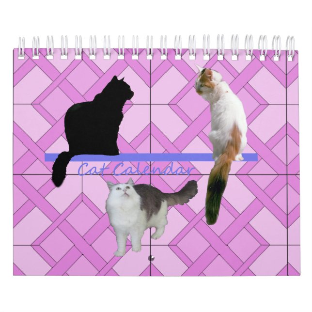 Mural Calendrier - Chats (Protection)
