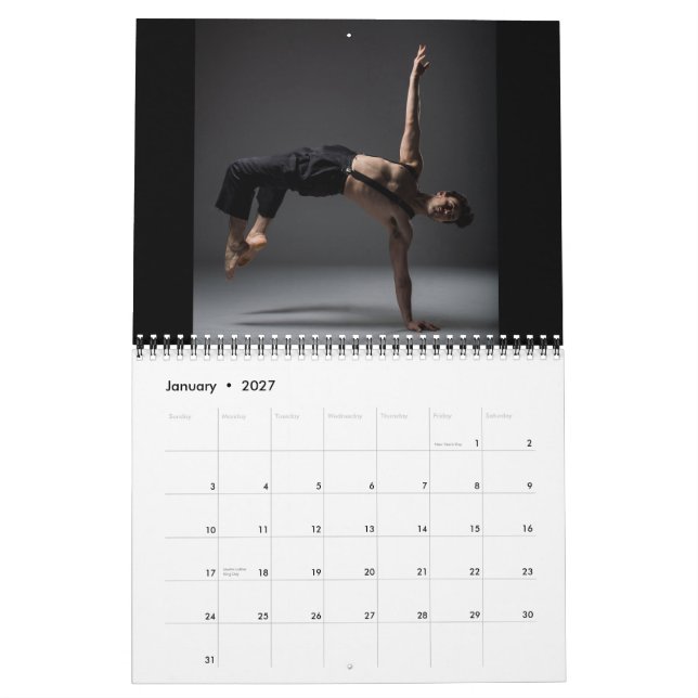 Mural Calendrier d'Alchemy Dance Company 2015 (Jan 2027)