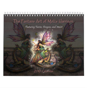 Mural Calendrier d'art de fantasy de Molly Harrison 2010