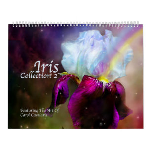 Mural Calendrier d'art de la collection 2 d'iris