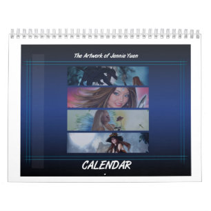 Mural Calendrier d'art d'imaginaire - version 1