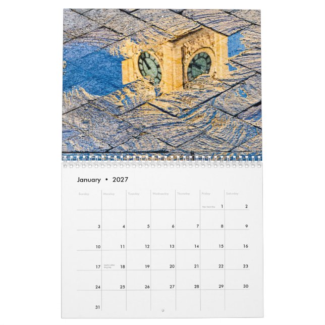 Mural Calendrier de 2013 réflexions (Jan 2027)