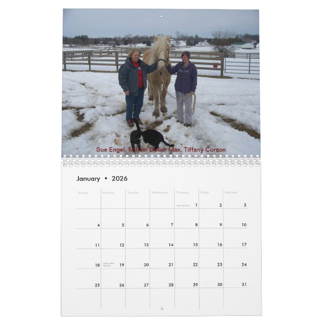 Mural Calendrier de 2014 ACDHA (Jan 2026)