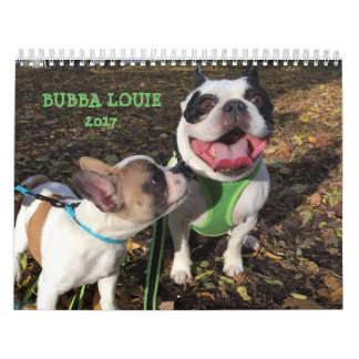 MURAL CALENDRIER DE 2017 LOUIE DE BUBBA