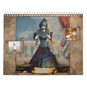 Mural Calendrier de carte enchanté par 2011