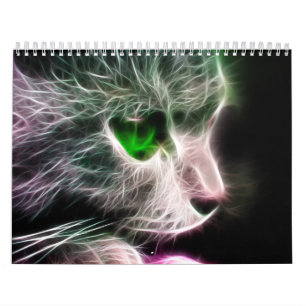 Mural Calendrier de chat