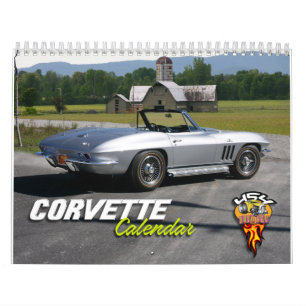 Mural Calendrier de collection de Corvette