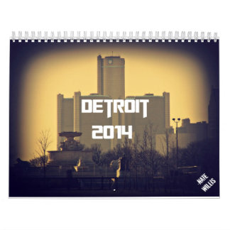 Mural Calendrier de Detroit 2014