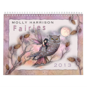 Mural Calendrier de fées 2013 par Molly Harrison