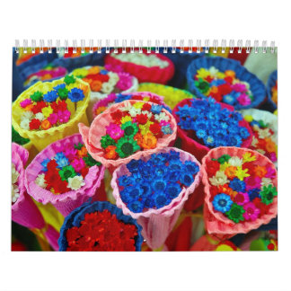 Mural Calendrier de fleur