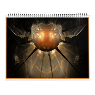 Mural Calendrier de fractale