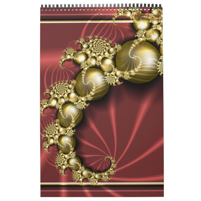 Mural Calendrier de fractale (Protection)