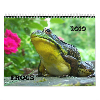 Mural Calendrier de grenouille