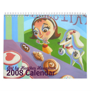 Mural Calendrier de Heather Houghton 2008