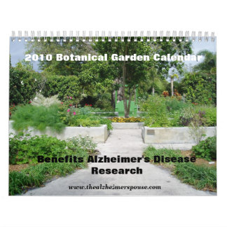 Mural Calendrier de jardin botanique