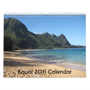 Mural Calendrier de Kauai 2011