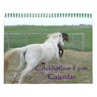 Mural Calendrier de la ferme cricket