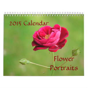 Mural Calendrier de la fleur Portraits-2015