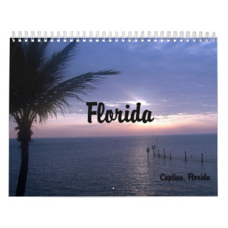 Mural Calendrier de la Floride