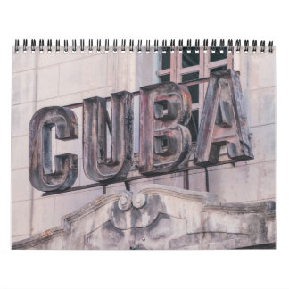 Mural Calendrier de La Havane, Cuba