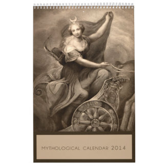 Mural Calendrier de la mythologie 2014