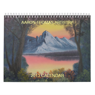 Mural Calendrier de l'art 2013 d'Aaron Thomas