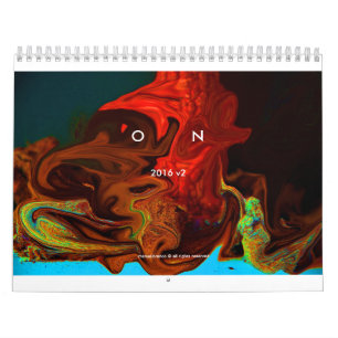 Mural CALENDRIER de l'ART 2016 v2 photographique par