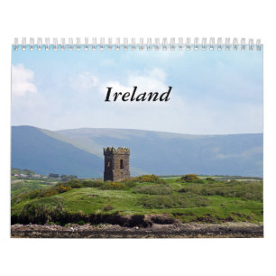 Mural Calendrier de l'Irlande
