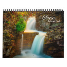 Calendrier de parc national de glacier