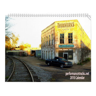 Mural calendrier de performancetrucks.net 2010