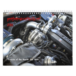 Mural calendrier de Performancetrucks.net 2011