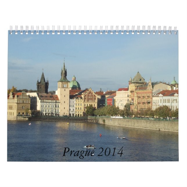 Mural Calendrier de voyage de Prague 2014 (Protection)