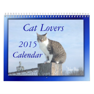 Mural Calendrier des amoureux de les chats 2014--ANNÉE
