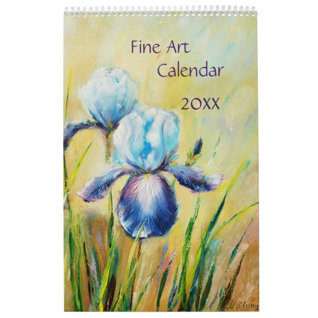 Mural Calendrier des beaux-arts 2025 saisons (Protection)