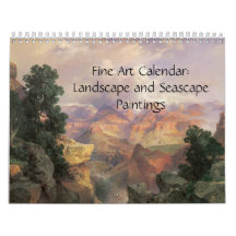 Calendrier des beaux-arts Paysages et paysage mari