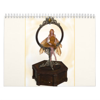 Mural Calendrier des fées colorées