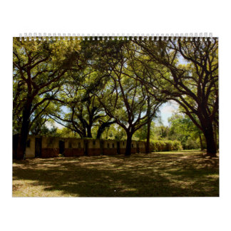 Mural Calendrier des grands murs de l'île Pawleys (conce