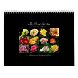 Mural Calendrier des jardins Roses