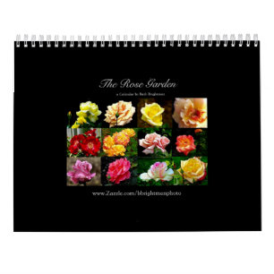 Mural Calendrier des jardins Roses