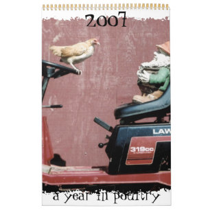 Mural Calendrier des poulets