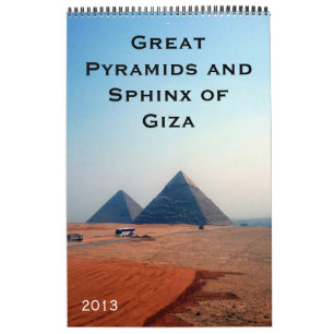 Mural calendrier des pyramides 2013