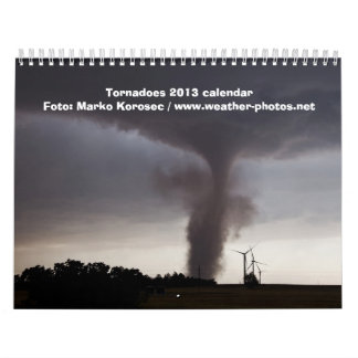 Mural Calendrier des tornades 2013