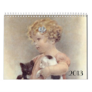 Mural Calendrier d'impression d'enfant et de bébé