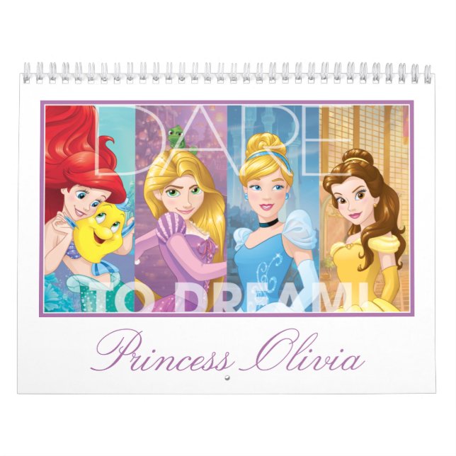 Mural Calendrier Disney Princess (Protection)