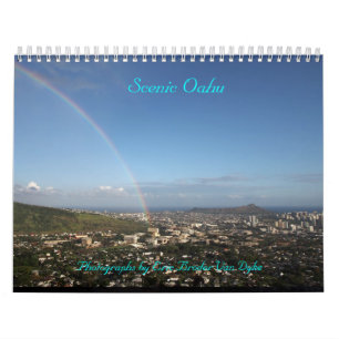 Mural Calendrier d'Oahu, Hawaï 2013