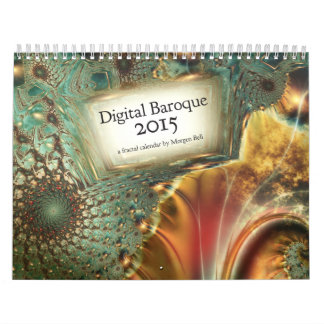 Mural Calendrier du baroque 2015 de Digitals