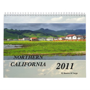 Mural Calendrier du paysage 2011 de la Californie du