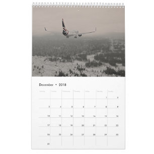 Mural Calendrier du R-U 2018 de mouche