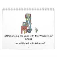 Calendrier du serpent 2017 de Windows XP