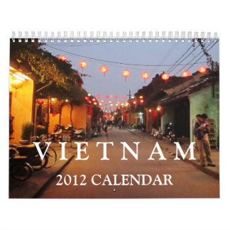 Mural Calendrier du Vietnam 2012